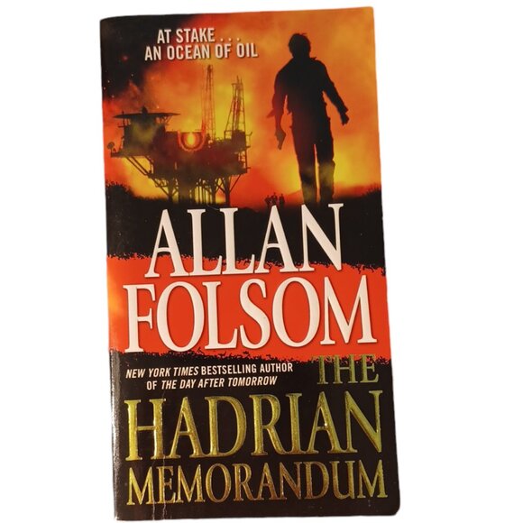 3/$15 Allan Folsom 'Hadrian Memorandum'  Novel/Book - Picture 1 of 3